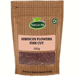 Hibiscus Flowers Fine Cut Loose Tea 500g by Hatton Hill
