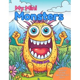 My Mini Monsters: Coloring Book