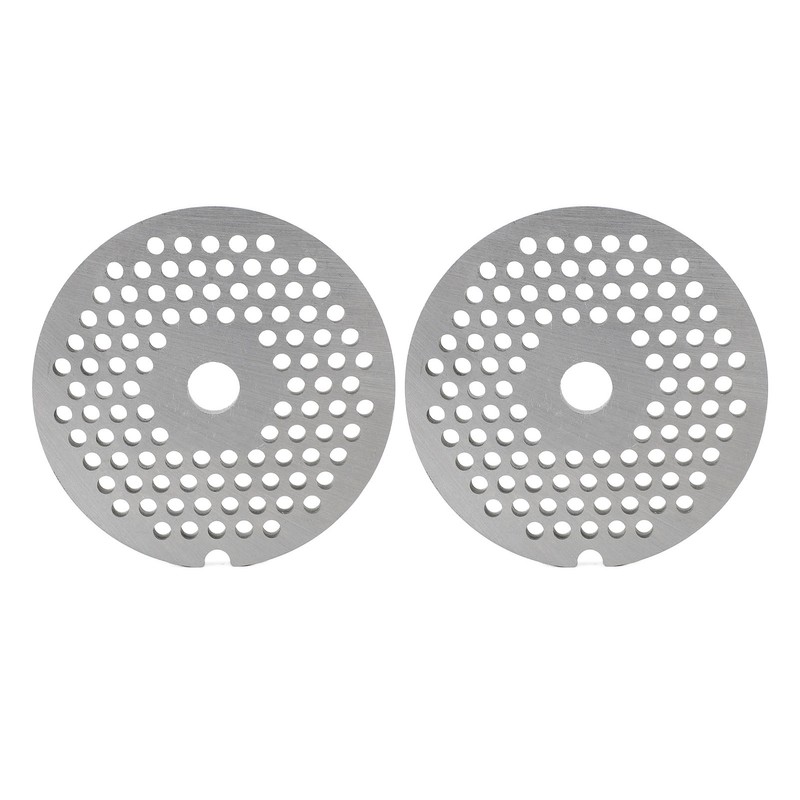 Stainless Steel Meat Grinder Plate Discs Blades Replacement 3mm Round