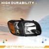 WEELMOTO Headlights for 2005 2006 Toyota Tundra Double Cab SR5/Limited(NOT