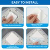 Carpet Non-Slip Underlay, Pack of 8 Non-Slip Mats for Carpet,