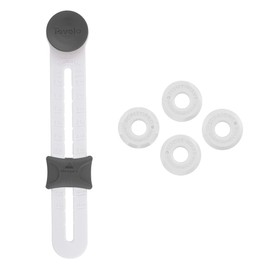 Tovolo Precision Pie Crust Cutter With Measurement Guide, Nylon Pastry Wheel With 4 Edge Designs, Perfect Pie Crust Baking Tool, Dishwasher-Safe Pastry Accessory