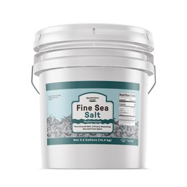Unpretentious Fine Sea Salt, 3.5 Gallon, Pure Evaporated Mediterranean Sea Salt