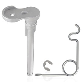 KPALAG Permanent Repair Kit Fuel Tank Repair Kit (Fuel Door Hinge Pin with Gas Door Spring) Compatible with Ford F150 2015-2022