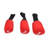 3pcs Durable Head Golf Cover Headcover Clubs Cover Protector for