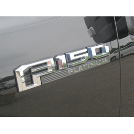 2015 Ford F-150 Platinum Left Driver Fender Emblem Nameplate OEM FL3Z-16720-H