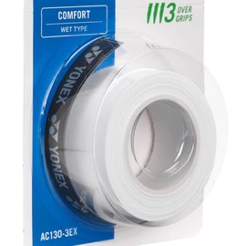 YONEX Overgrip AC130-3EX Extra Thin Pack of 3 White