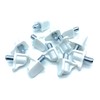 JAM2DAY 12 x White Shelf Support Studs Pegs For Standard
