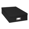 Pioneer Jumbo Scrapbook Storage Box, Black, 14.75 Inch x 13