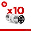 BOOPARTS – Pack of 10 – Press Fitting 20-20 –
