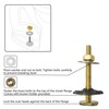 Extra Thick Toilet Wax Ring Kit with Flange and Bolts