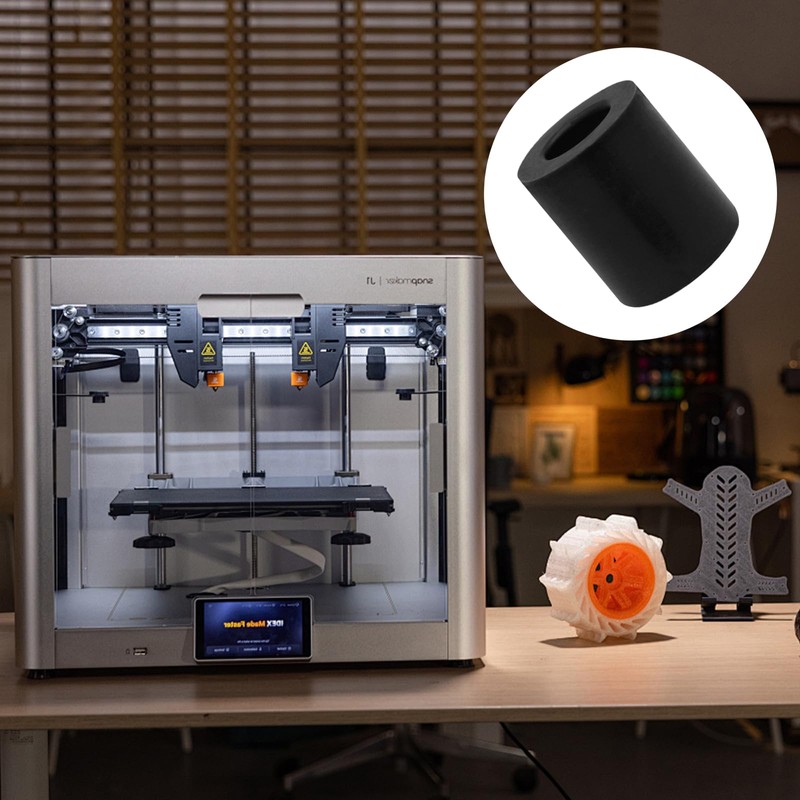 Litoexpe 12 Pcs 3D Printer Silicone Solid Bed Mounts, 3D