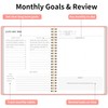 KMQOY Monthly Planner 2026-2027, 2026 Calendar 24 Months Planner, Jan