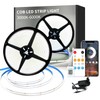 Yeewhale Cob LED Strip 20 m, with Remote Control, App