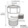 Shower Valve, Aomasi Brass Constructed Shut Off Valve Gate Flow
