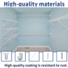 12 Inch Wire Shelf Brackets Kit with All Phillips Screws