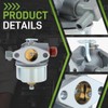 Carbbia 632795A Carburetor + Primer Bulb for Tecumseh 632046A 632078A