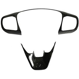 Yuzhao 2pcs Ford Focus 2019-202 Steering Wheel Cover Sticker Car Accessories