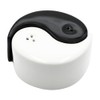 Dekohelden24 Yin Yang Ceramic Salt & Pepper Shakers in Black