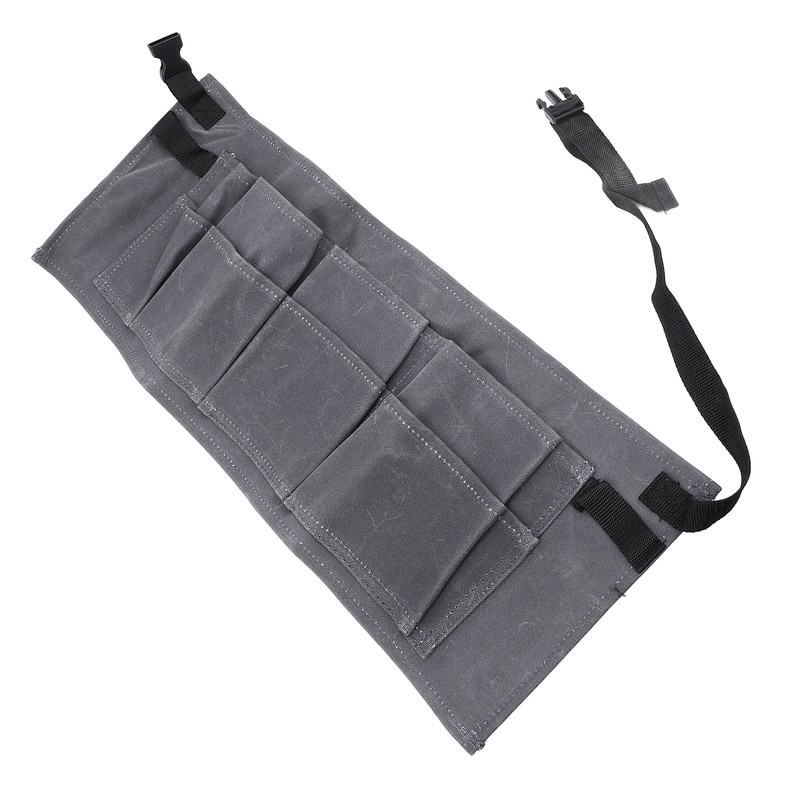 Tool Belt Pouch Grey Multifunctional Large Capacity Long Lasting Adjustable