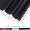 VELIMAX Static Cling Total Blackout Window Film Privacy Room Darkening