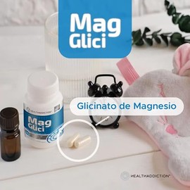 Glicinato Magnesio Healthaddiction Cáps