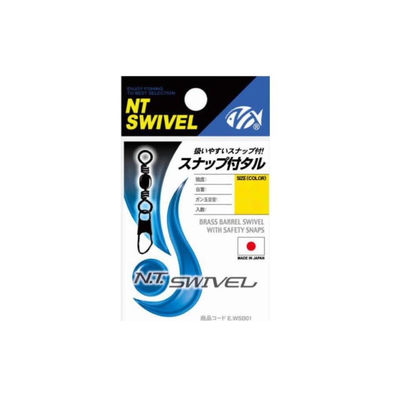 NT Swivel (N) T-Shirt. Swivel) Snap with Barrel Nickel #