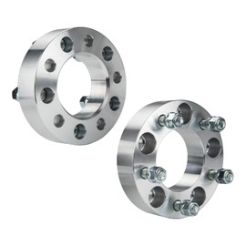 KAX 5x5 Wheel Spacers,Forged 1.5 inch 5 Lug Centric Wheel Spacer with M14x1.5 Studs 87.1mm Hub Bore,fit for Grand Cherokee,Wrangler,Durango,Gladiator,Astro,Safari,Grand Cherokee WK,2pcs