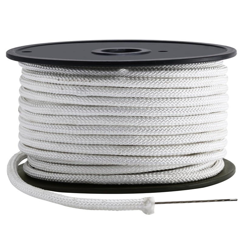 Artilife Flag Pole Rope,5/16" Wire Center Flagpole Rope,Braided Polyester Line