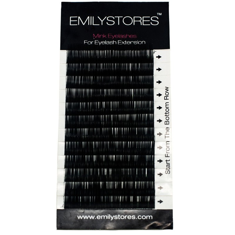 EMILYSTORES Bottom Lash Extension Eyebrow Eyelash Extensions Under Lower False