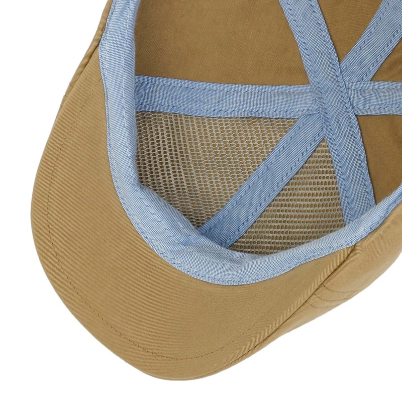 Stetson Texas Hertford Flat Cap - Plain Hat - Cotton