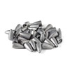 DUKES 40pcs 10g 40pcs Texas Rig Sinker Worm Sinker Bullet