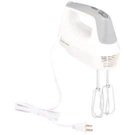 BLACK+DECKER Lightweight Hand Mixer, White, MX1500W