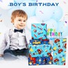 Wrapping Paper Children Boys Wrapping Paper Birthday Police Car Fire
