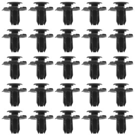 eMagTech Pack of 50 Car Front Bumpers and Mudguard Mounting Clips 01553-05323 Compatible with Altima Armada Cube Frontier GT-R Juke