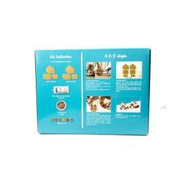 Create-A-Treat Build Your Own Gingerbread Decoration Kits (Build Your Own Gingerbread Village Kit)