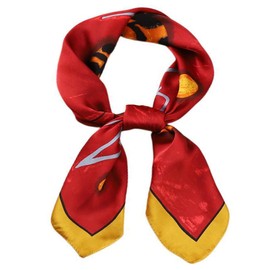FAIRYGATE Ladies Scarves Scarfs for Women Silk Feeling Square Scarf Neckerchief Headwear Soft Satin Head Hair Bandanas Red 92022