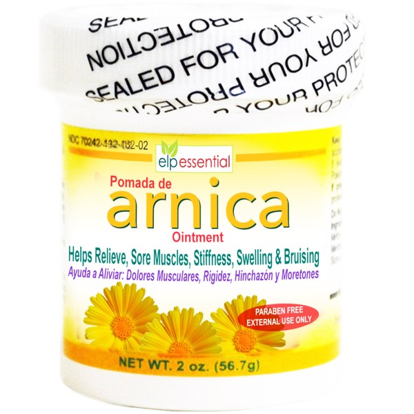 Arnica Ointment Pomade Treatment 2 oz (Arnica Ointment 1 Pack)