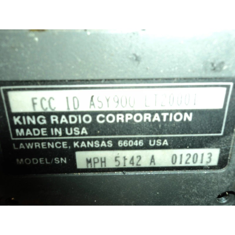 bk Bendix King 1 Used BK Bendix King Radio TESTED