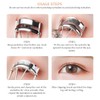 Eyelashes Curler with Built-in Comb Professional Lashes Curler Eyelashes Accessories