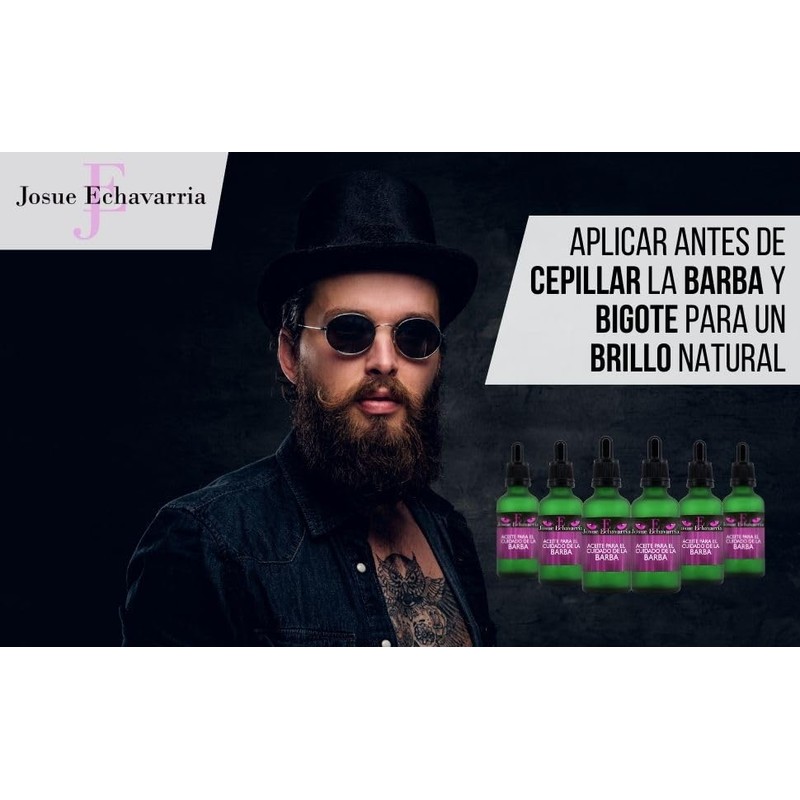 Aceite Hidratante para el Cuidado de la Barba y Bigote
