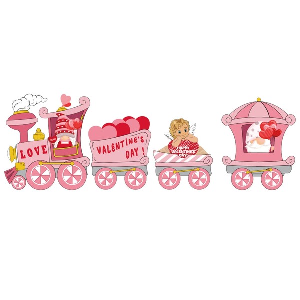 8 Garden Outdoor Yard Valentine's Sign Day Decorations Pcs With