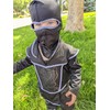 Little Adventures Ninja Costume - Machine Washable Child Pretend Play