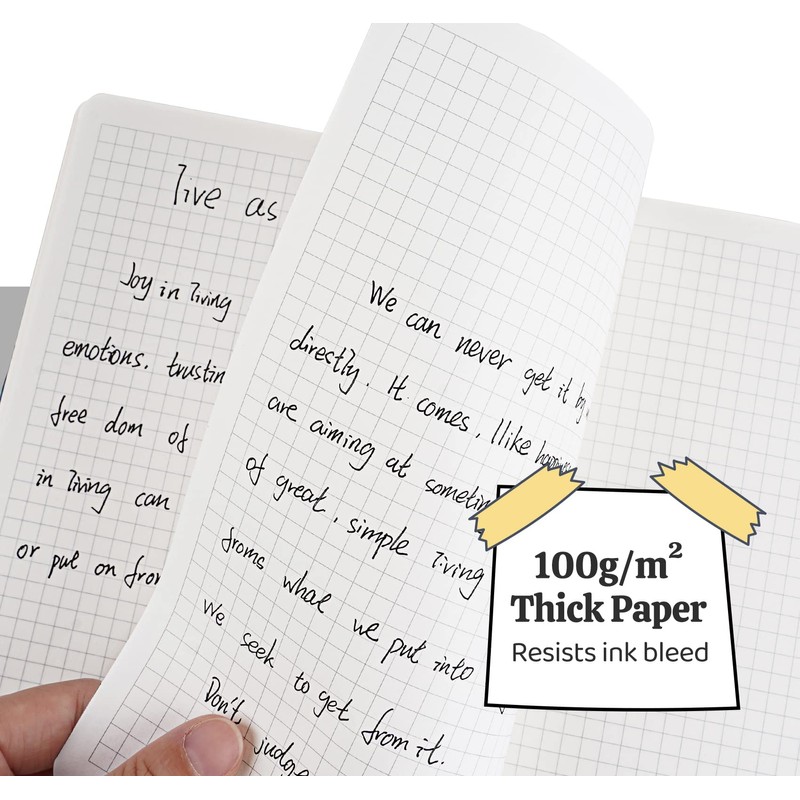 Journal Notebook - A5 Note Book Hardcover Thick Notepad 320