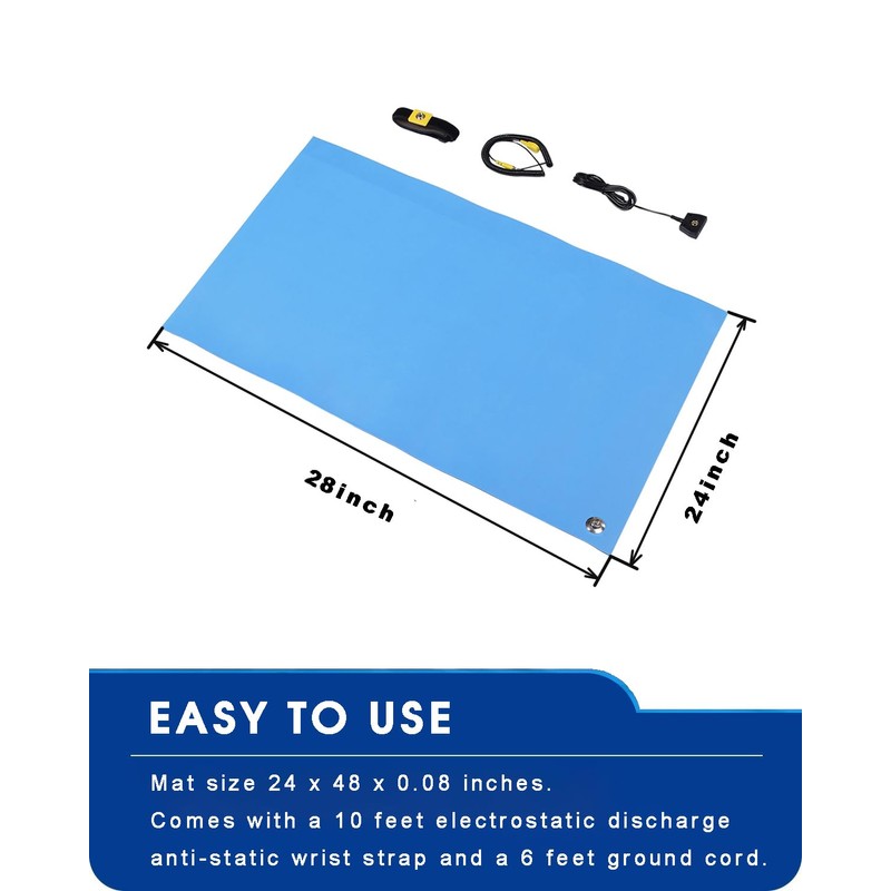Anti Static Mat for Pc ESD Mat: 24"X28" Soldering Table