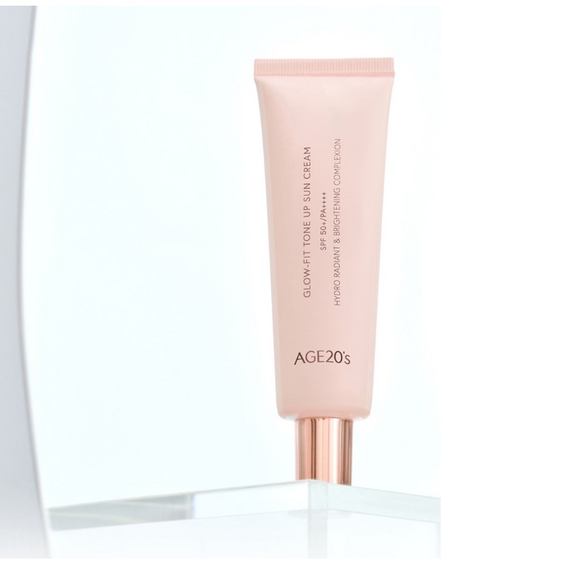 Age 20's Glow Fit Tone-Up Sun Cream SPF50+ PA++++, 50ml,