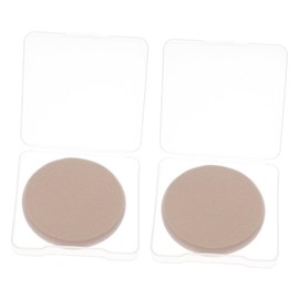 WOONEKY 2pcs Makeup Sponges Travel Case for Wet and Dry Use for Foundation Concealer Powder Application for Home Salon Travel Makeup Needs