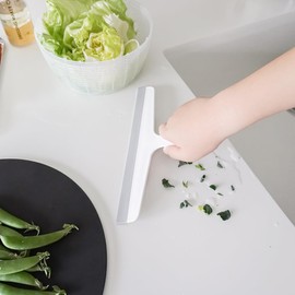 &NE NAI-310L Kitchen Squeegee Large Squeegee Drainer Wiper Squeegee Scraper Kitchen Wash Countertop Work Table Towel Table Towel Made in Japan Sink Magnet Storage Cleaning Goods Glass Bath Window Flat