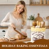 NEOACT Removable Beeswax Bread Bag with Bread Knife for Sourdough