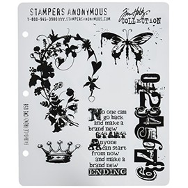 Stampers Anonymous Tim Holtz Cling Rubber Stamp Set, Fairytale Frenzy